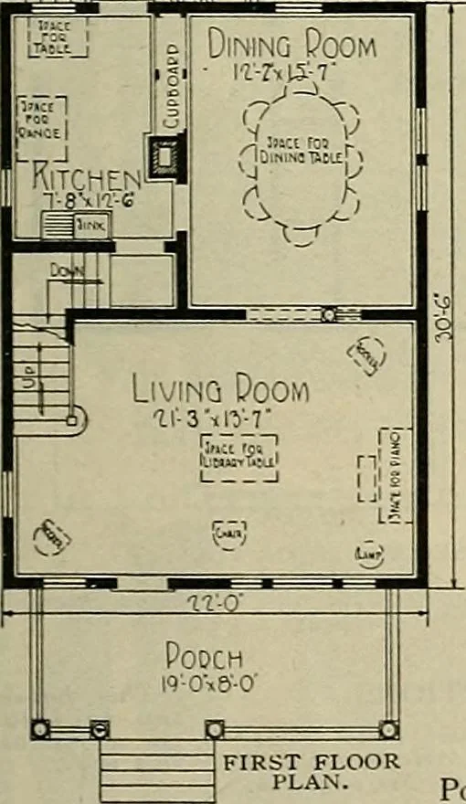 An illustration from One house-or a hundred., 1920, leaf 68
