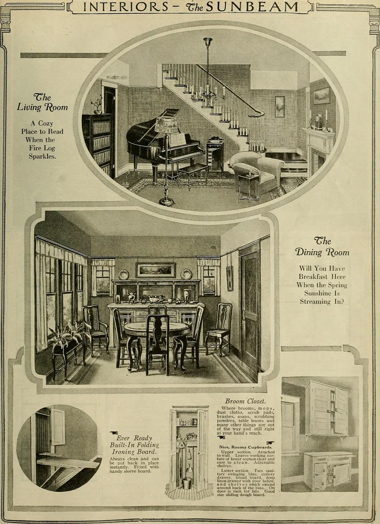 An illustration from One house-or a hundred., 1920, leaf 70