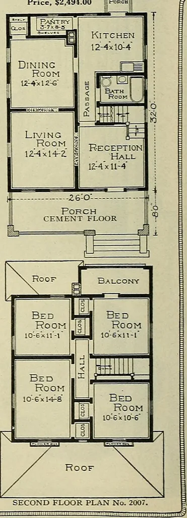 An illustration from One house-or a hundred., 1920, leaf 71