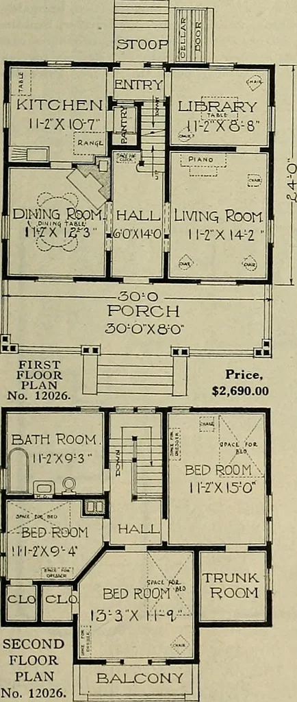 An illustration from One house-or a hundred., 1920, leaf 72