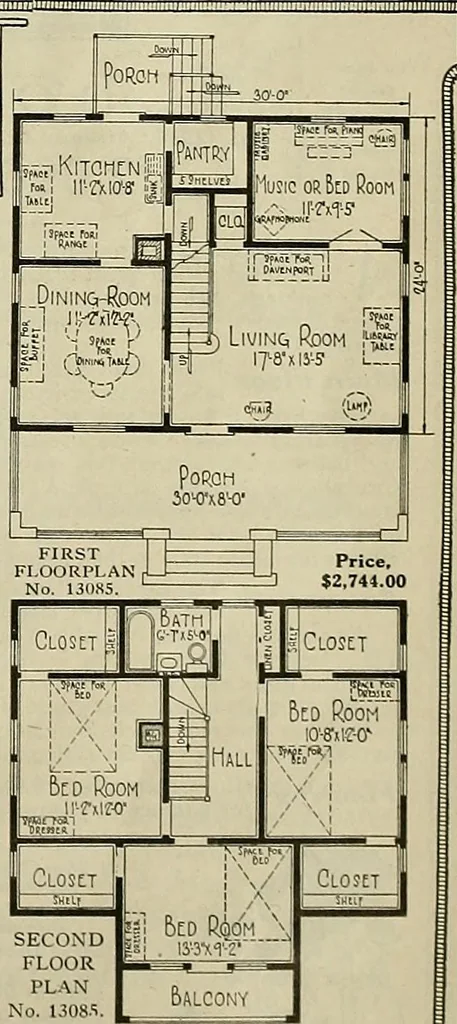 An illustration from One house-or a hundred., 1920, leaf 72