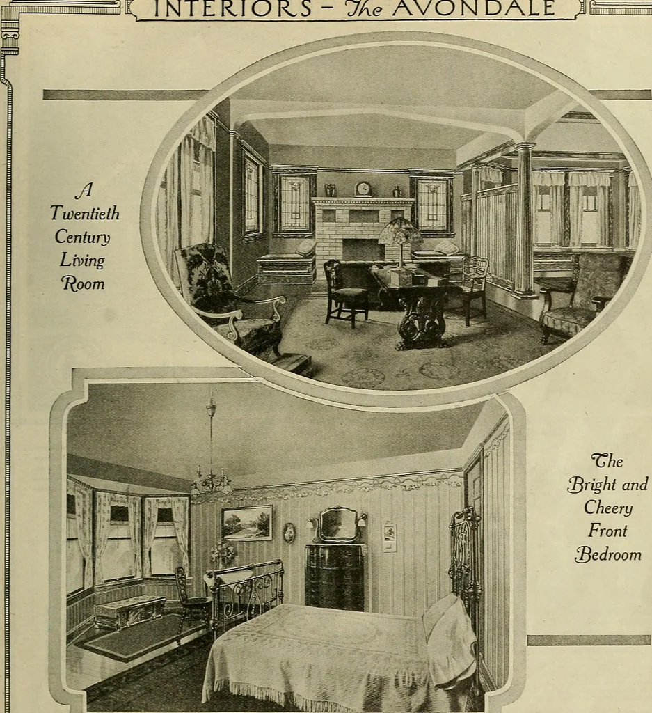 An illustration from One house-or a hundred., 1920, leaf 74