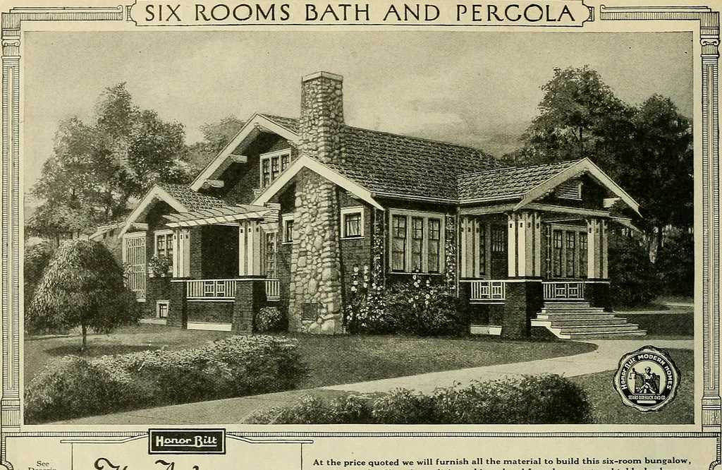 An illustration from One house-or a hundred., 1920, leaf 75