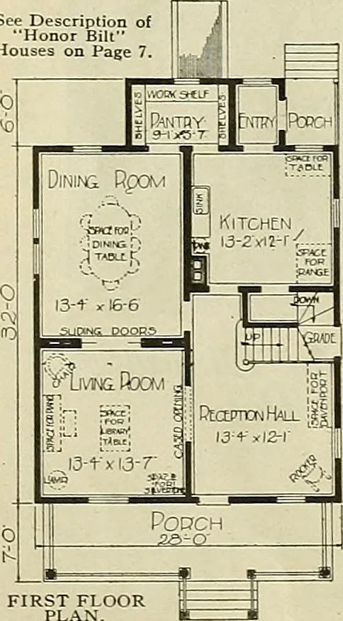 An illustration from One house-or a hundred., 1920, leaf 77