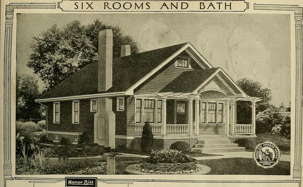 An illustration from One house-or a hundred., 1920, leaf 78