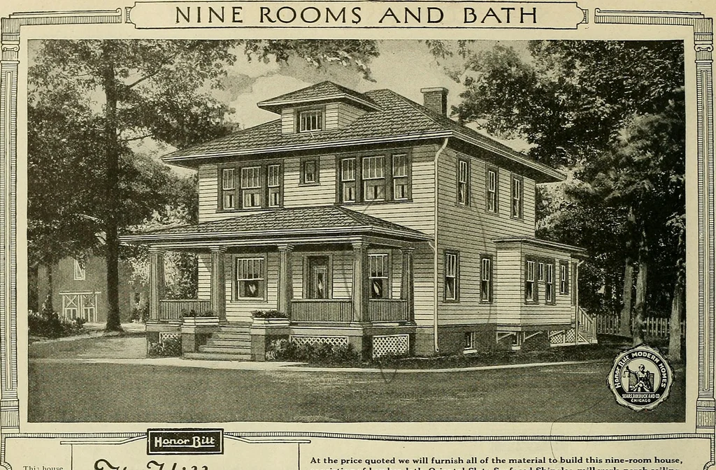 An illustration from One house-or a hundred., 1920, leaf 79