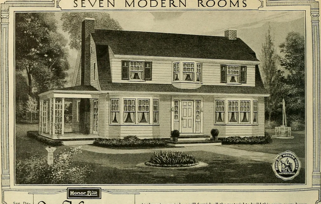 An illustration from One house-or a hundred., 1920, leaf 81