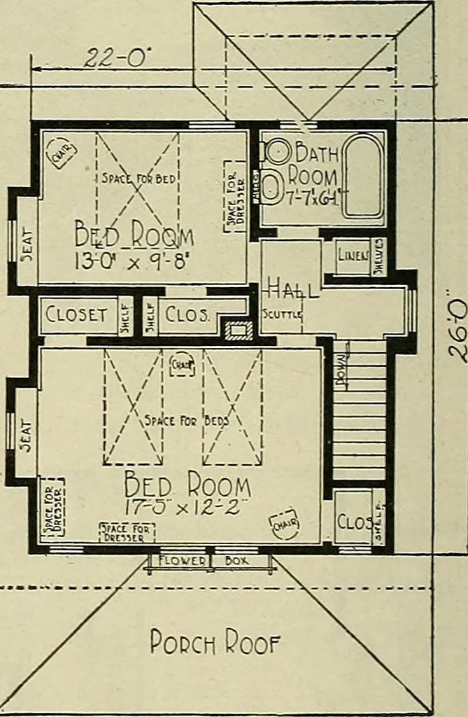 An illustration from One house-or a hundred., 1920, leaf 83