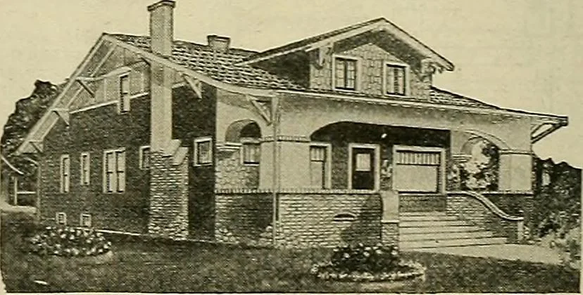 An illustration from One house-or a hundred., 1920, leaf 85
