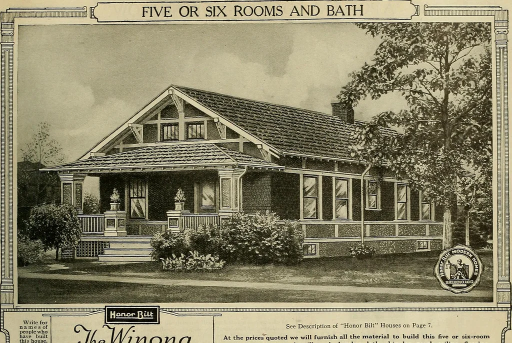 An illustration from One house-or a hundred., 1920, leaf 86