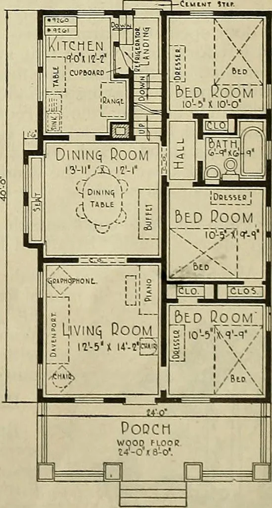 An illustration from One house-or a hundred., 1920, leaf 86