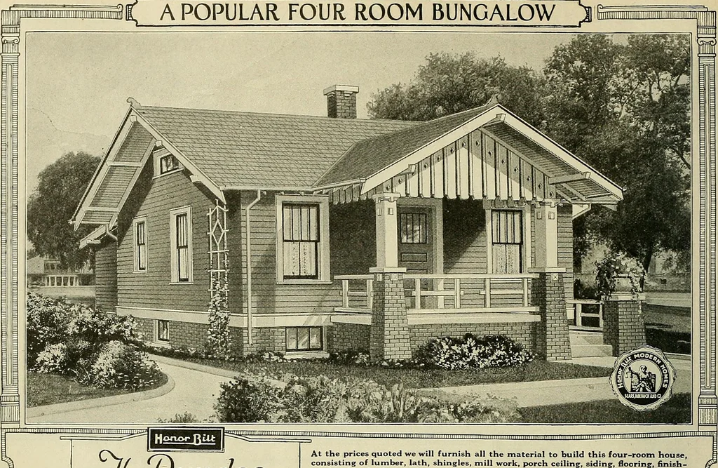 An illustration from One house-or a hundred., 1920, leaf 87