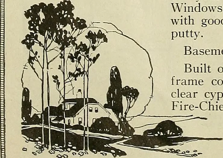 An illustration from One house-or a hundred., 1920, leaf 87