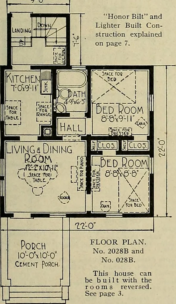 An illustration from One house-or a hundred., 1920, leaf 88