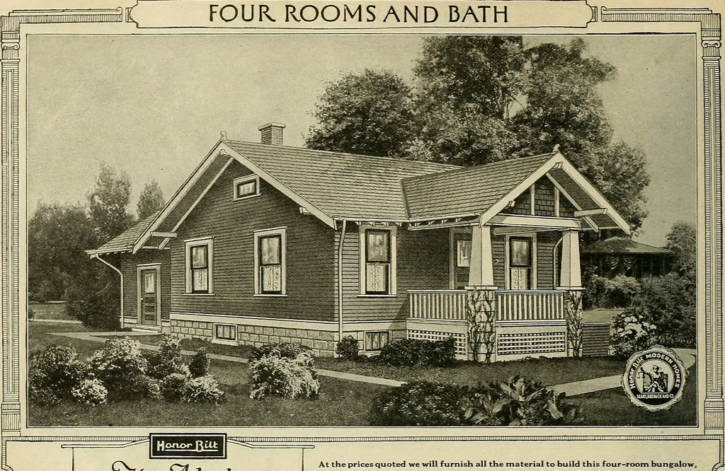 An illustration from One house-or a hundred., 1920, leaf 89