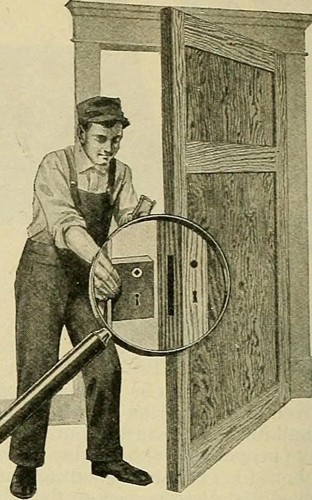 An illustration from One house-or a hundred., 1920, leaf 9