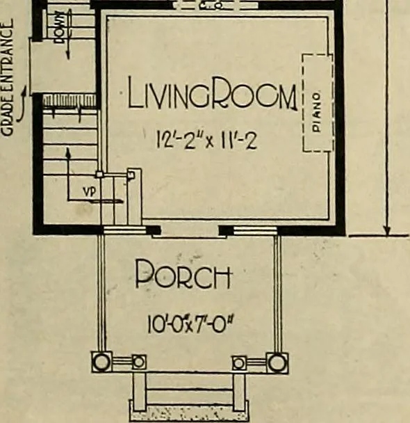 An illustration from One house-or a hundred., 1920, leaf 90