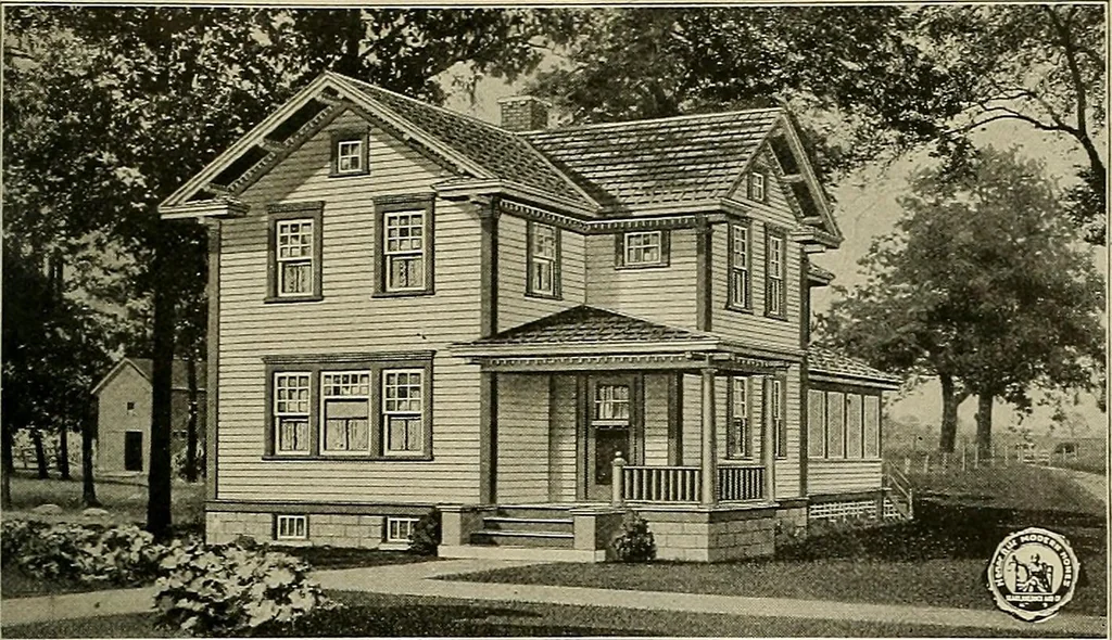 An illustration from One house-or a hundred., 1920, leaf 92