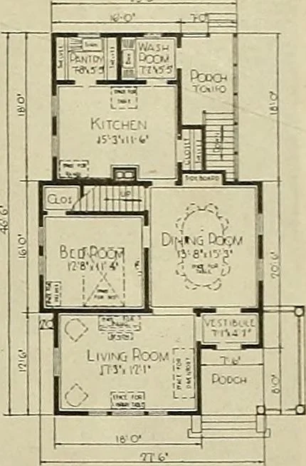 An illustration from One house-or a hundred., 1920, leaf 92