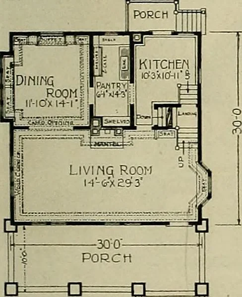 An illustration from One house-or a hundred., 1920, leaf 92