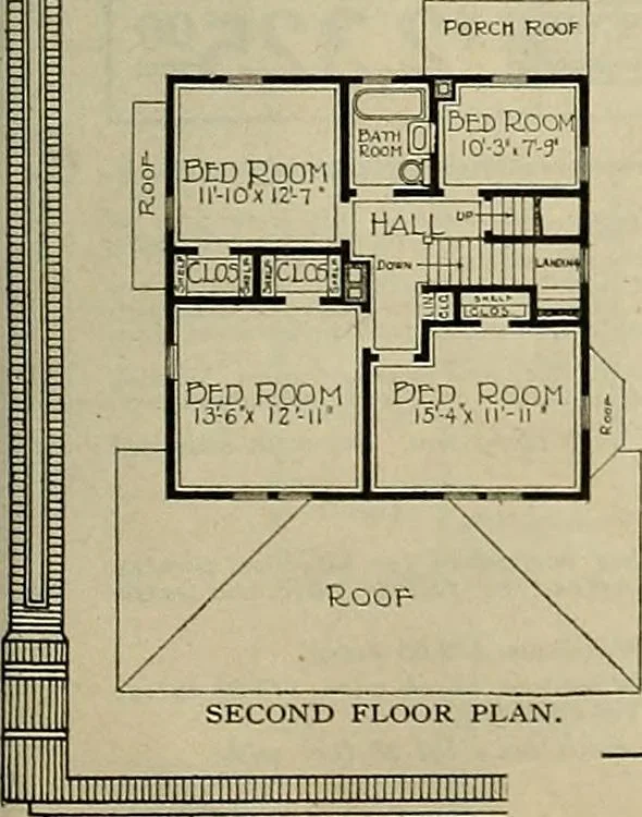 An illustration from One house-or a hundred., 1920, leaf 92