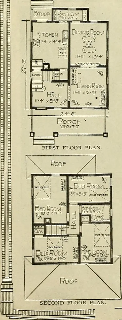 An illustration from One house-or a hundred., 1920, leaf 93