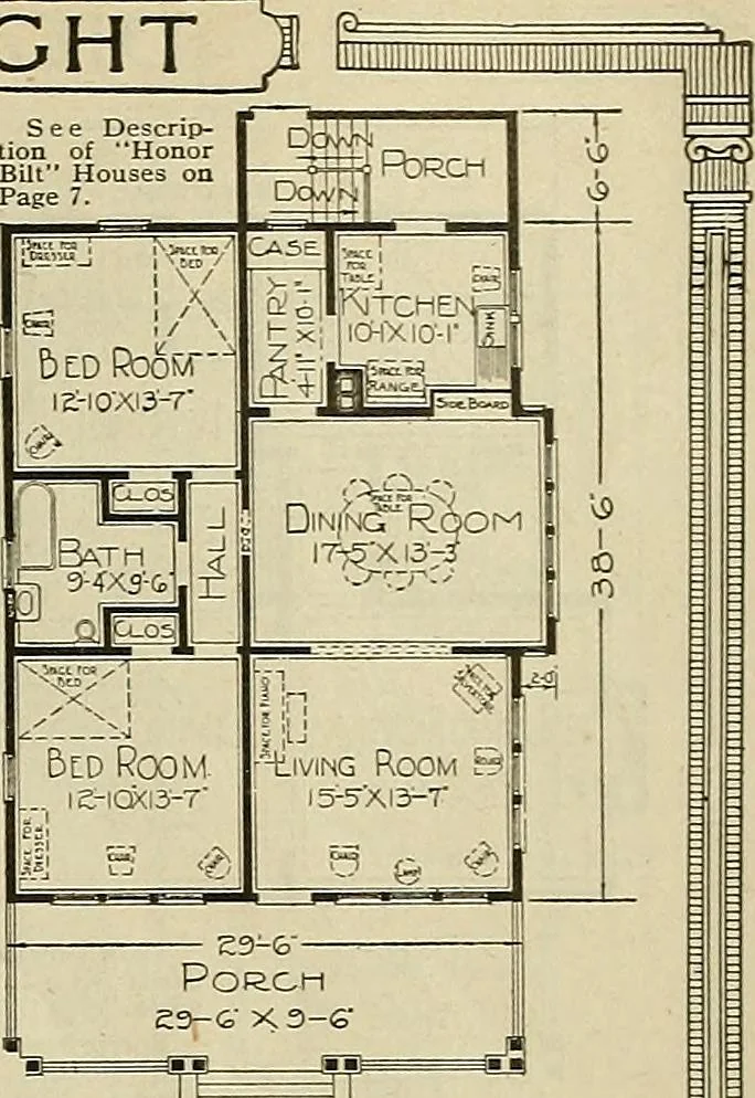 An illustration from One house-or a hundred., 1920, leaf 94