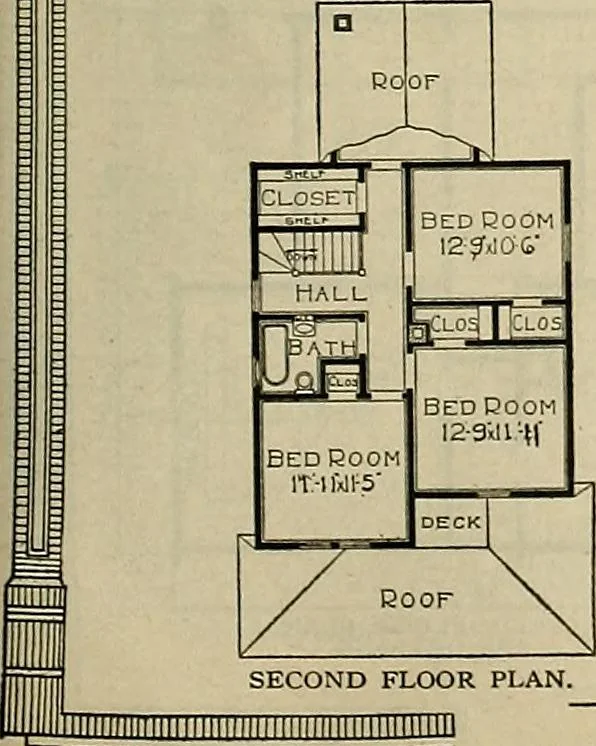 An illustration from One house-or a hundred., 1920, leaf 94