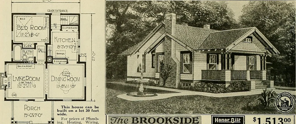 An illustration from One house-or a hundred., 1920, leaf 95