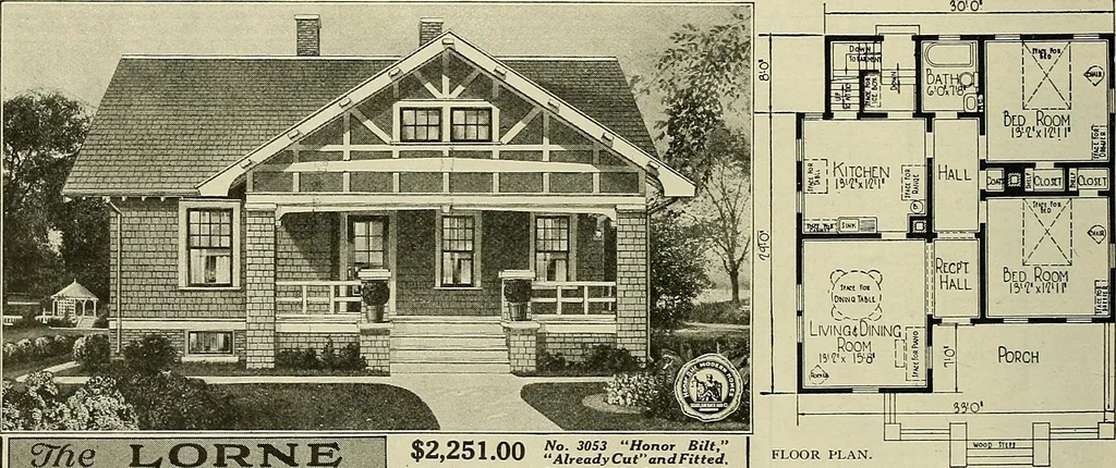 An illustration from One house-or a hundred., 1920, leaf 95