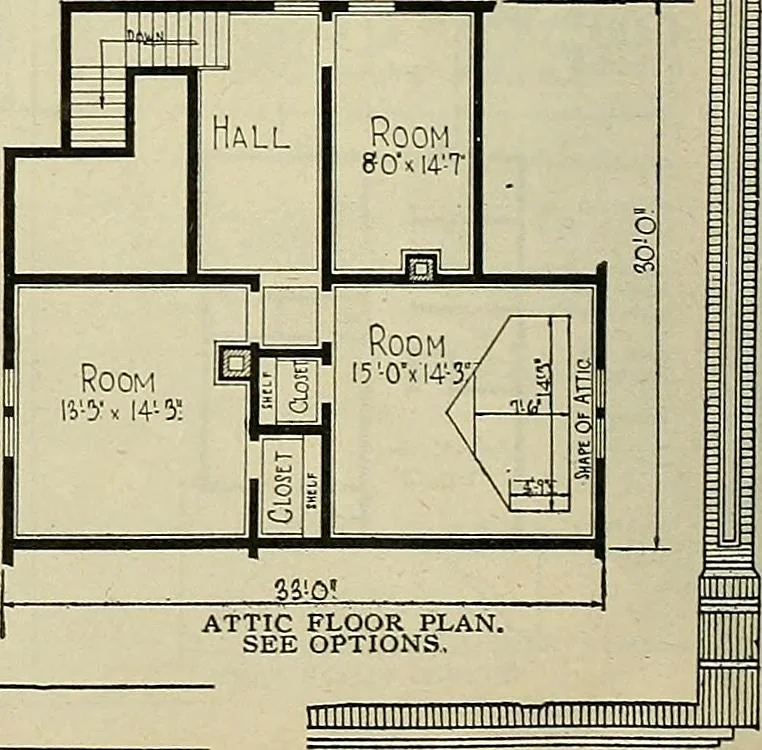 An illustration from One house-or a hundred., 1920, leaf 95