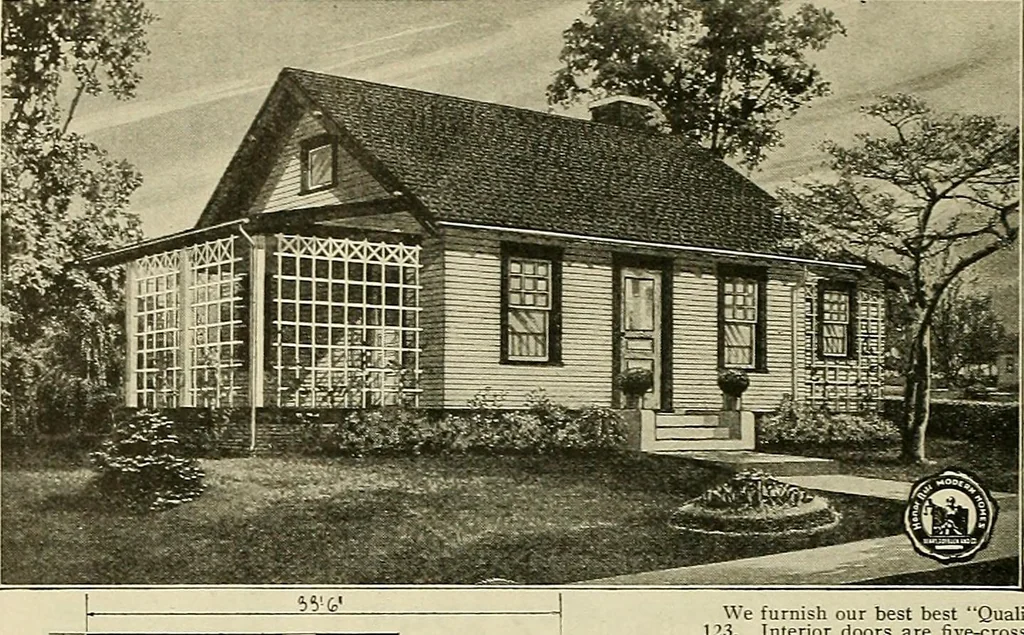 An illustration from One house-or a hundred., 1920, leaf 97