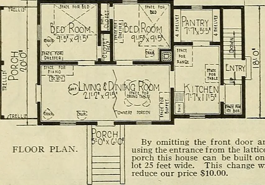 An illustration from One house-or a hundred., 1920, leaf 97