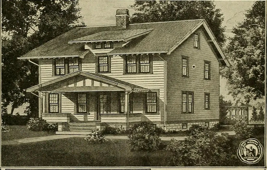 An illustration from One house-or a hundred., 1920, leaf 98