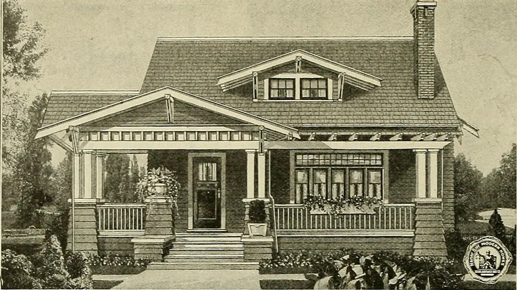 An illustration from One house-or a hundred., 1920, leaf 99