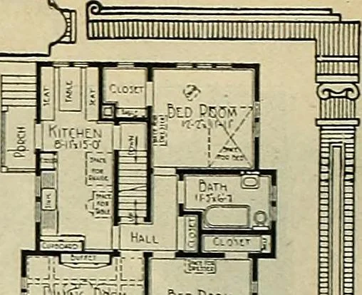 An illustration from One house-or a hundred., 1920, leaf 99