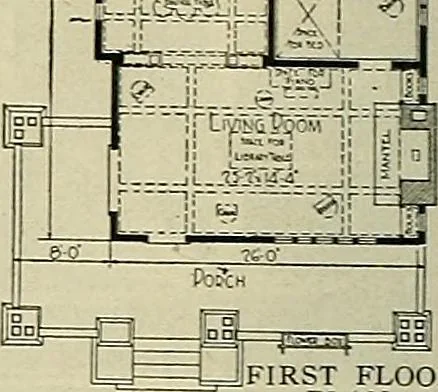 An illustration from One house-or a hundred., 1920, leaf 99