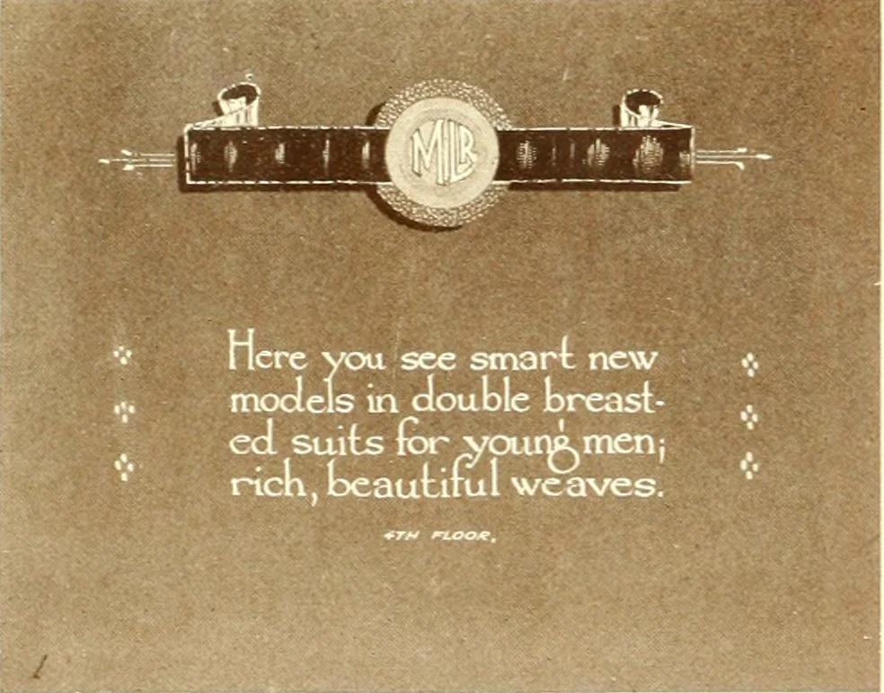 An illustration from One hundred alphabets for the show card writer; a collection of the best alphabets used by the leading show card writers, with many examples of show cards and window signs for all occasions, 1919, leaf 35