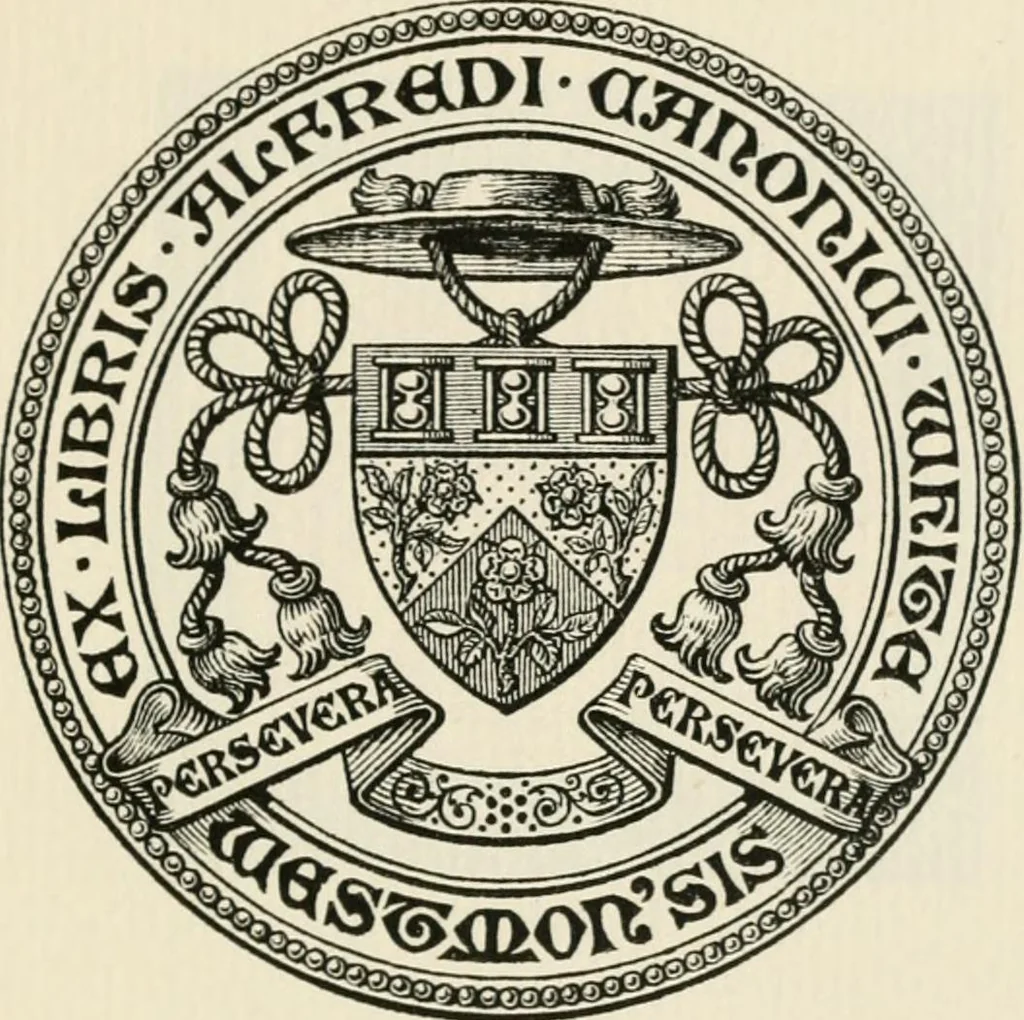 An illustration from One hundred book plates engraved on wood, 1901, leaf 102