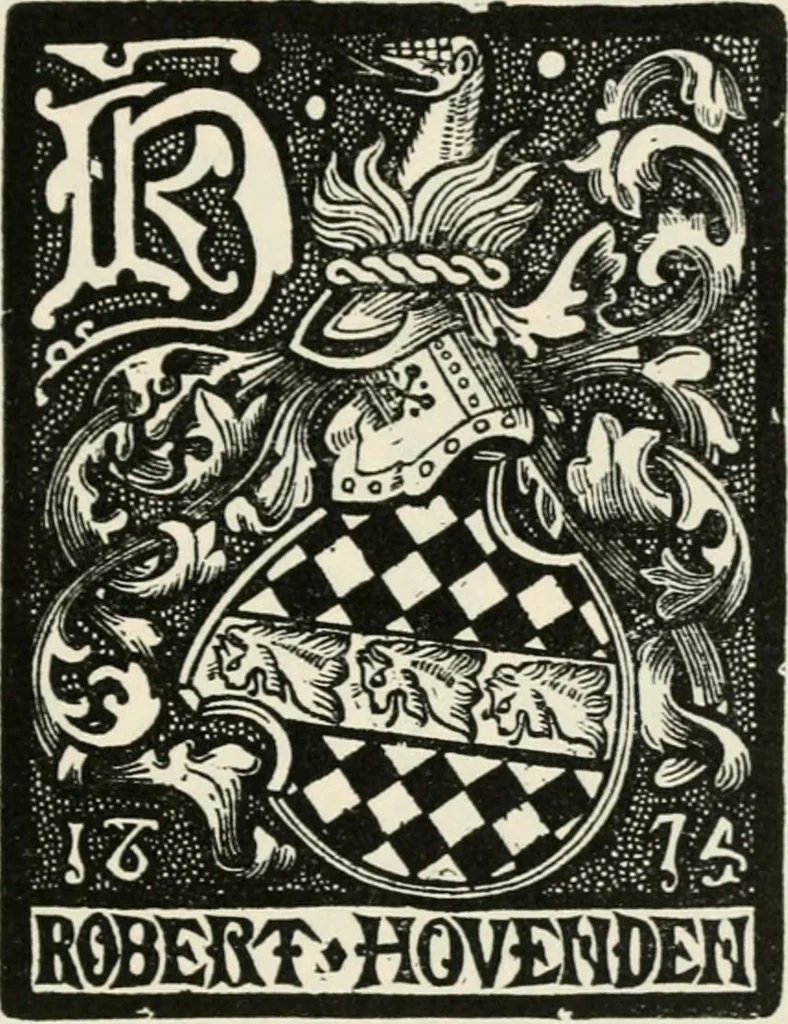 An illustration from One hundred book plates engraved on wood, 1901, leaf 106