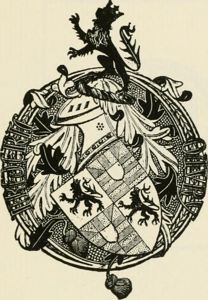 An illustration from One hundred book plates engraved on wood, 1901, leaf 120
