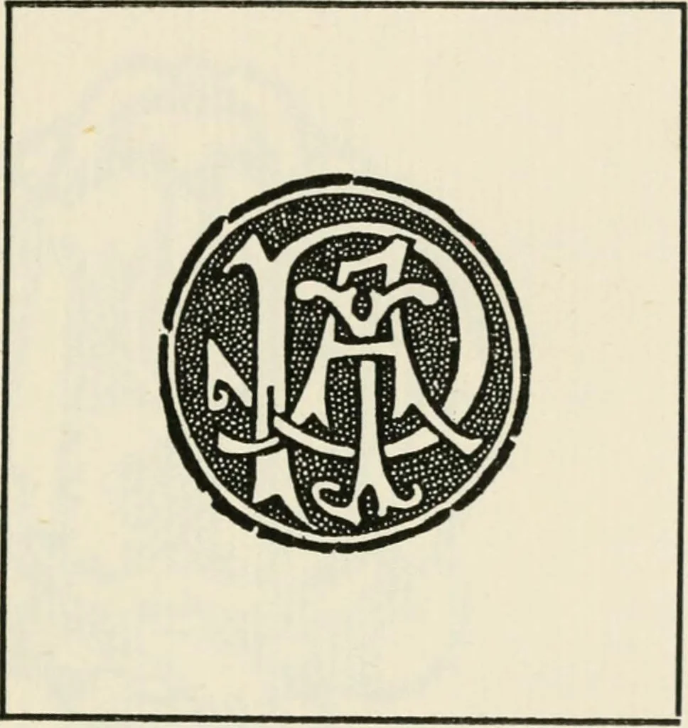 An illustration from One hundred book plates engraved on wood, 1901, leaf 122