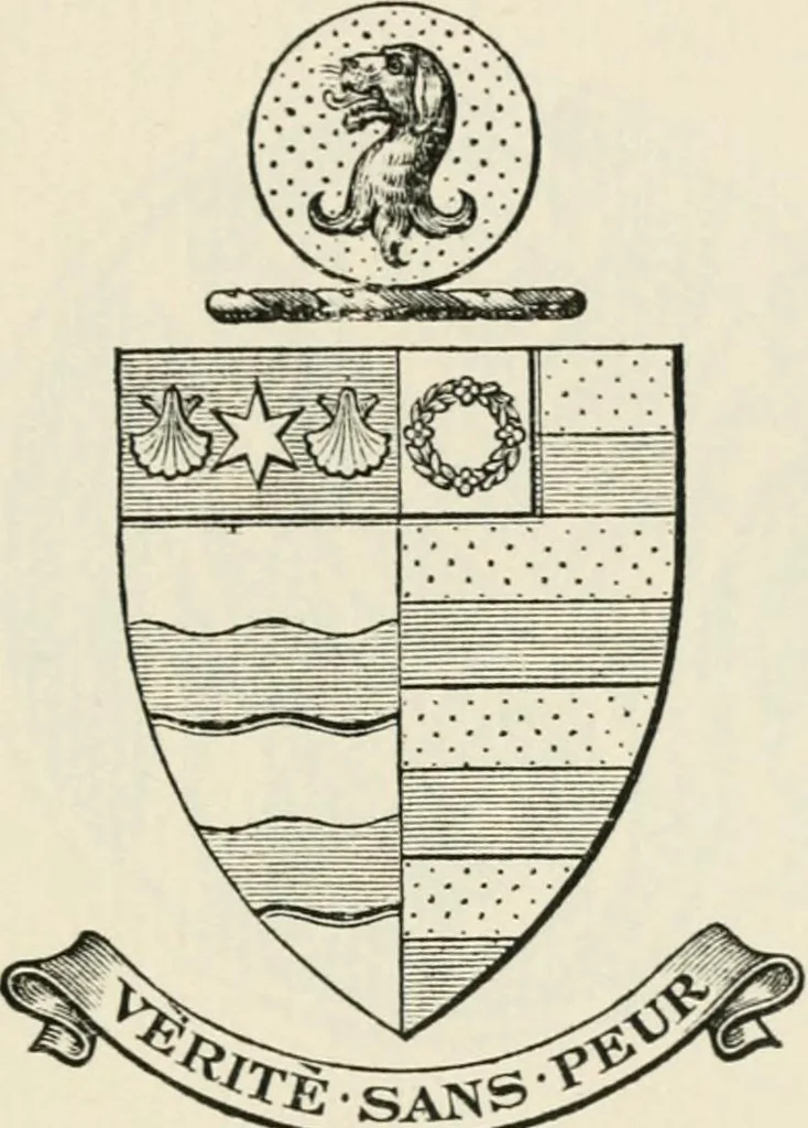 An illustration from One hundred book plates engraved on wood, 1901, leaf 126