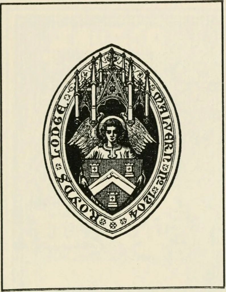 An illustration from One hundred book plates engraved on wood, 1901, leaf 138