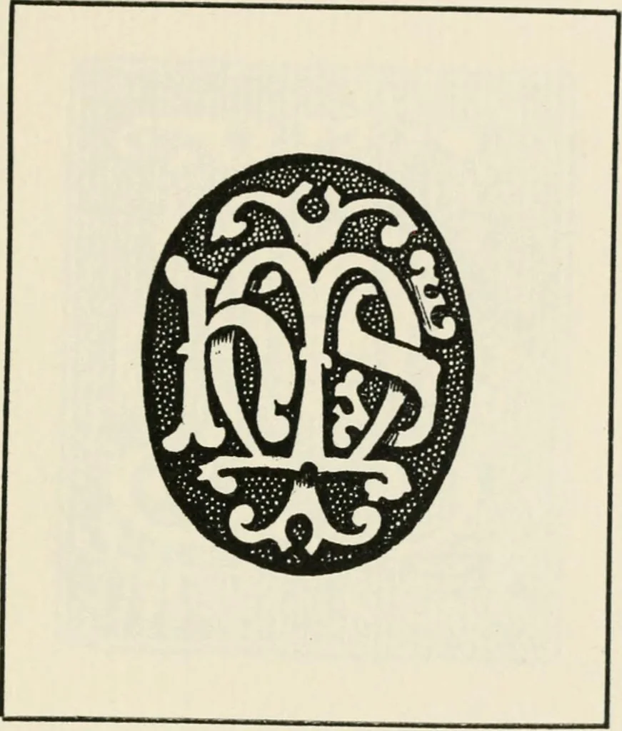 An illustration from One hundred book plates engraved on wood, 1901, leaf 146