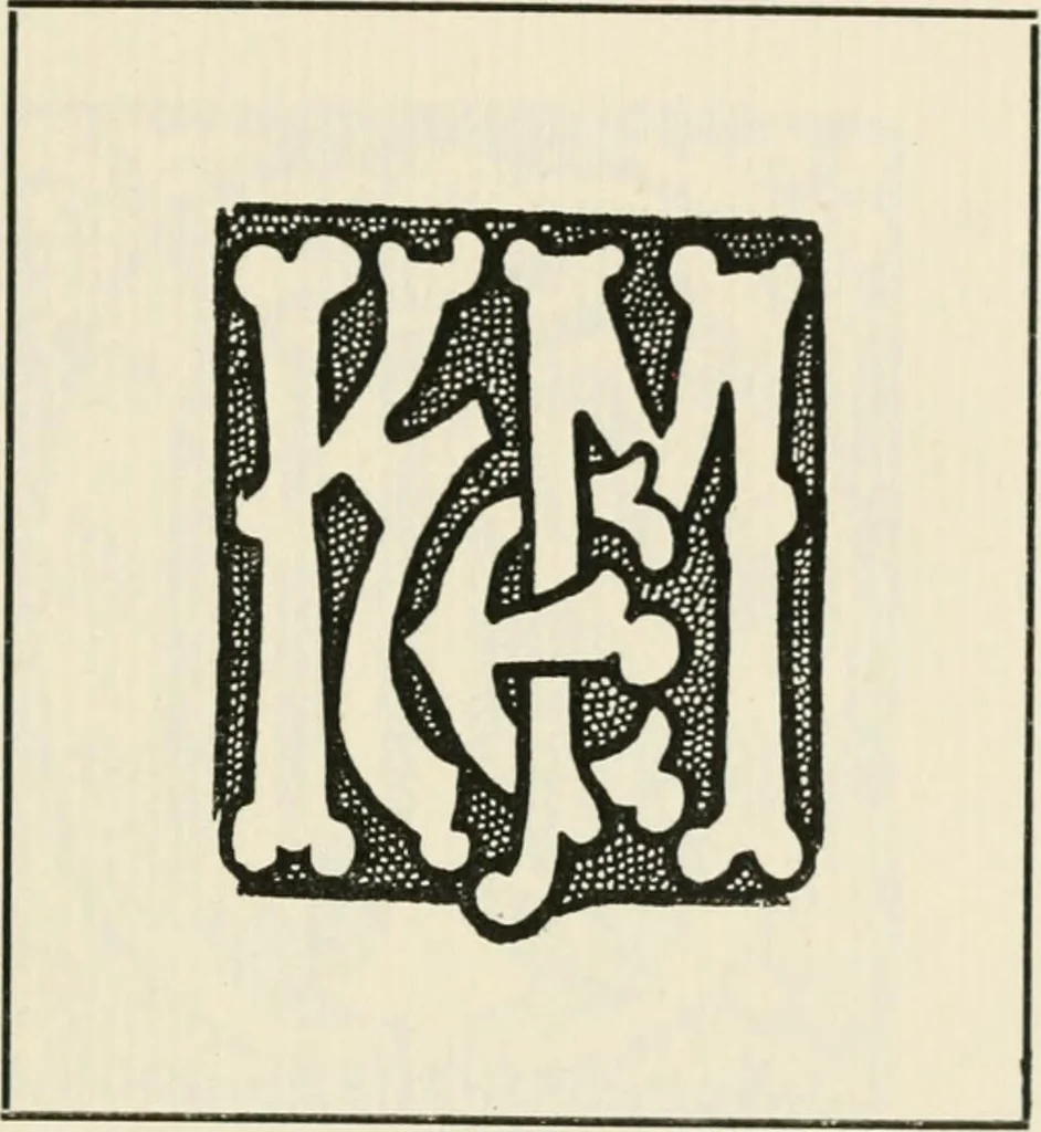 An illustration from One hundred book plates engraved on wood, 1901, leaf 160