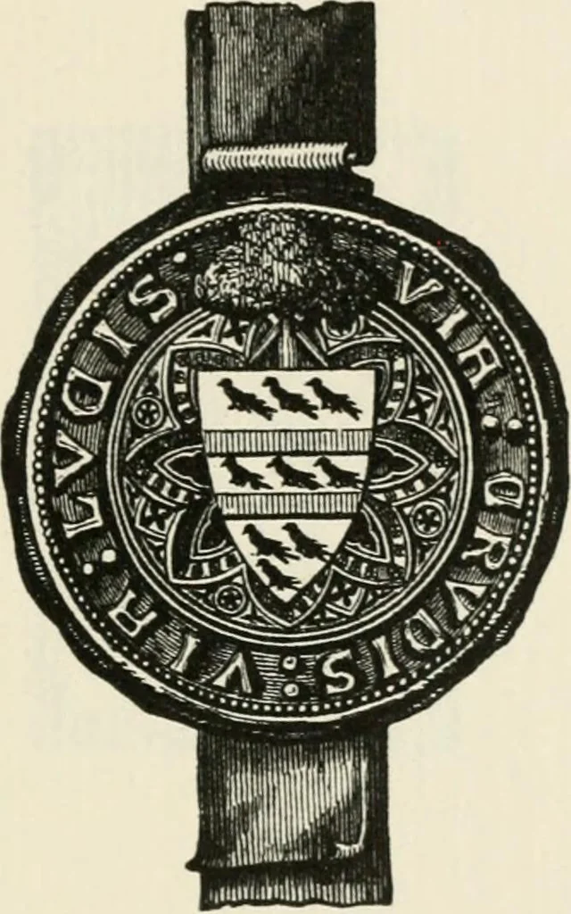 An illustration from One hundred book plates engraved on wood, 1901, leaf 204