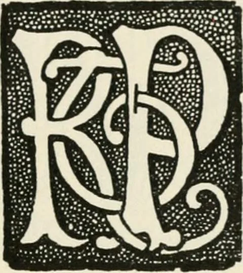 An illustration from One hundred book plates engraved on wood, 1901, leaf 222