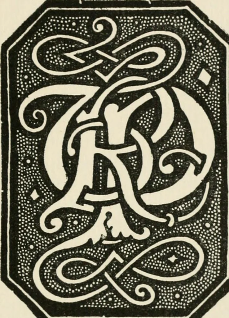An illustration from One hundred book plates engraved on wood, 1901, leaf 234