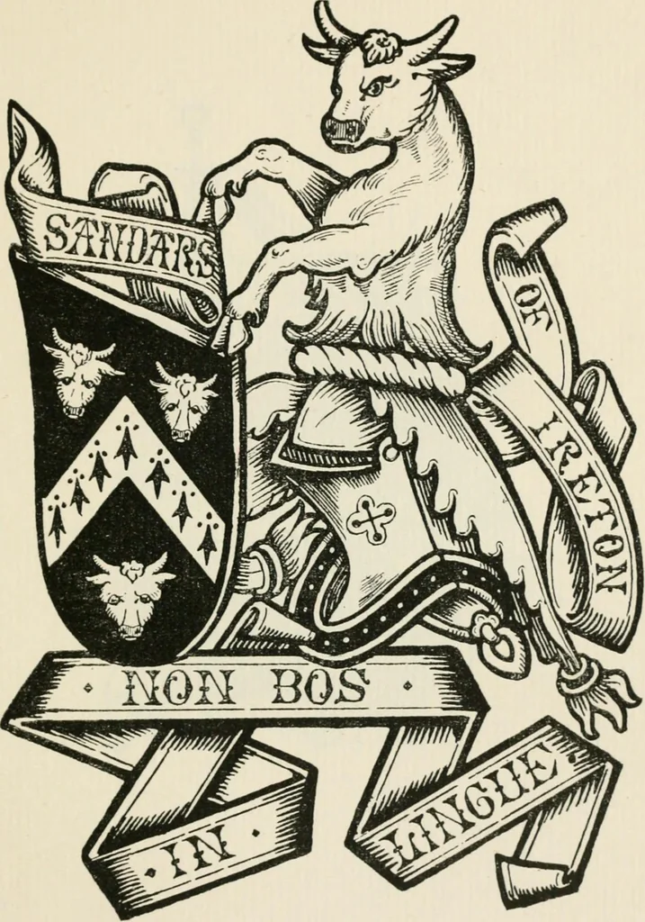 An illustration from One hundred book plates engraved on wood, 1901, leaf 50